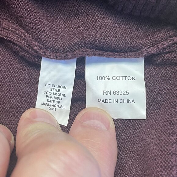 Vintage 90s Mens Moody Grunge Indie Sweater Xlarge Crew Neck Hipster Preppy - Picture 10 of 10